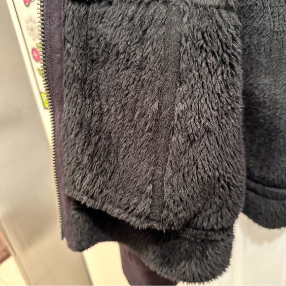 A/X Armani Exchange Faux Suede & Fur Lined Moto Jacket, size Medium. - Picture 7 of 8